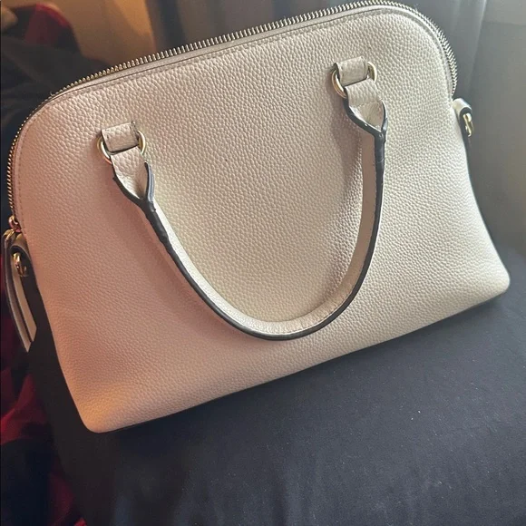 Nanette Lepore Cream Satchel Bag - Picture 3 of 9